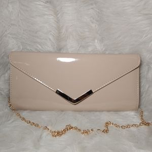 Nude & Gold Clutch / Purse